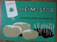 Keim-Stop, DDR, Werbeschild VEB Fahlberg-List Magdeburg, #3