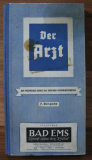 Der Arzt, Wegweiser durch das Berliner Gesundheitswesen, 50-er Jahre, Berlin