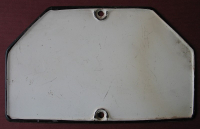 Kennzeichentafel, Nummernschild, AWO, EMW, Simson, MZ, DKW, BK, DDR