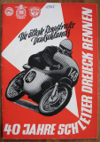 40 Jahre Schleizer Dreieck Rennen, Festschrift DDR 1963
