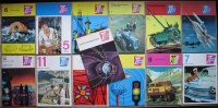 Jugend und Technik, 13 Hefte, DDR 1964, Test Barkas B1000, Jawa 354, Simson Schwalbe KR 51, Skoda MB 1000, CZ 250, Trabant 601