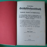 Preview: Praktisches Geschäftshandbuch für Handwerker, Gewerbe- und Geschäftstreibende, um 1910