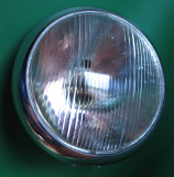 Scheinwerfereinsatz, Lampenring, IFA MZ RT, IWL Berlin Motorroller, DDR, unbenutzt