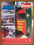 5/74, Test: WAS 2103 Shiguli / Lada, Dacia 1300, Silentbuchsen Trabant 601