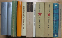 Dostojewski, Gorki, Fedin, Gorbatow, Tschechow, Albanow, Scholochow, 11 Bücher DDR