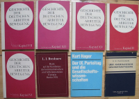 Marx, Lenin, Chrustschow, Breshnew, SED, FDGB, Arbeiterbewegung, 24 Bücher/ Hefte DDR