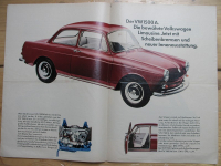 Preview: Prospekt VW, Volkswagen, Käfer, Variant, Karmann Ghia, 1965