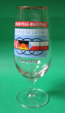 Friedensfahrt 1972, Gera, Bierglas, Tulpe, DDR, Course de la Paix