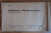 Pflanzen des Waldes, Biologie, Heimatkunde, Schulmaterial DDR