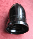 Lampenfassung aus Bakelit, DDR, E27, unbenutzt, #3
