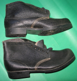 Arbeitsschuhe DDR, Leder, unbenutzt, Größe 44, 29,5