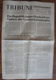 Preview: Freie Presse, Tribüne, Grubenunglück Zwickau, Zeitungen 1960