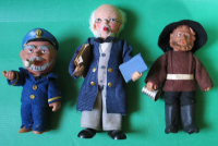 Störtebeker, Käpt'n Brise, Lehrer, 3 Puppen DDR