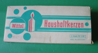 Wittol Haushaltkerzen, DDR, 70-er Jahre