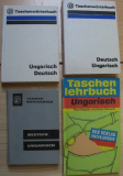 Wörterbücher Deutsch Ungarisch, Sprachführer, DDR, 4 Bücher, nr4