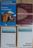 Wörterbücher Deutsch Tschechisch, Sprachführer, DDR, 4 Bücher, nr3