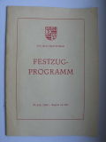 Festzugprogramm 850 Jahre Stadt Zwickau, 1968