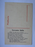 Preview: Serenata Italia, Gedicht Dreibund Italien, Oesterreich, Deutschland, 1.Weltkrieg, #274