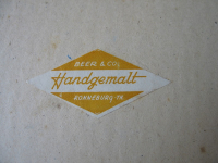 Preview: Nähkasten, Bauernmalerei, Thüringer Tracht, Beer & Co. Ronneburg