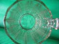 Preview: Bierkrug mit Deckel, Glas, mit Adler, Gesetzlich geschützt