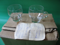 Bowlentassen, Bowlengläser, Knörnschild Plauen, DDR, unbenutzt