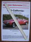 Prospekt Ostermann Speedster GR California, 1987, #318