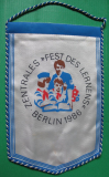 Zentrales Fest des Lernens, Berlin 1986, Wimpel DDR