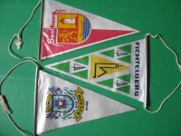 Preview: Fichtelberg, Bad Buckow, Saalburg, 3 Wimpel DDR