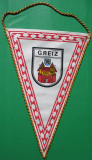 Wimpel Greiz, Stadtwappen, DDR