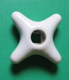 Preview: Handrad Keramik, für Wasserhahn, Mischbatterie, Badeofen, #13