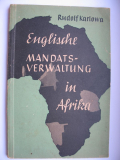 Englische Mandatsverwaltung in Afrika, 1940
