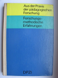 Aus der Praxis der pädagogischen Forschung, DDR 1967
