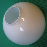 Lampenschirm, Kugellampe, Glaskugel, Opalglas, Bauhaus, Art Deco