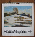 Sächsische Gebirgsheimat, Kalender 1984