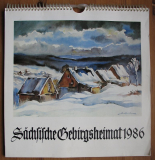 Sächsische Gebirgsheimat, Kalender 1986