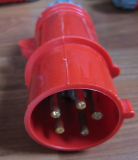 Preview: Kupplungskragenstecker IFS32, 380 Volt, 32 Ampere, DDR, unbenutzt, #3