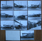 Dampflokomotiven in Leipzig, 10 Fotos DDR 1983, #414