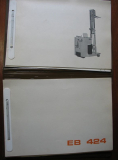 Elektro- Gabelstapler "Balkancar", EB 424, Ersatzteilkatalog, 1972