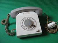 Telefon DDR, RFT, VEB Fernmeldewerk Nordhausen, Variant, grau #4