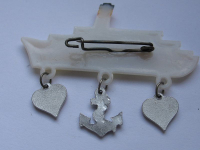 Preview: Rathen, Bastei, Anstecknadel, Abzeichen DDR, #7