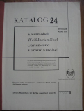 Preview: Carl Emil Weise, Kleinmöbelfabrik Finsterwalde, Katalog 1931