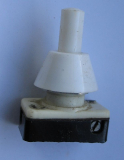 Einbau- Druckschalter für Nachttischlampen etc., 21212.3, DDR, unbenutzt, #23