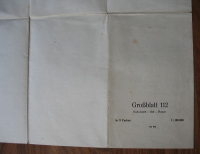 Landkarte Rudolstadt, Hof, Plauen, Großblatt 112, um 1930