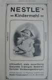 Nestle's Kindermehl, Berlin, Inserat 1909