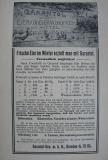 Garantol Eierkonservierungsmittel, Dresden, Inserat 1909