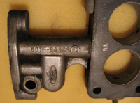 Preview: Vergaserzwischenflansch, Vergaserflansch 80TF-9A589GA, Ford Taunus, Capri, Granada