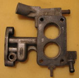 Vergaserzwischenflansch, Vergaserflansch 80TF-9A589GA, Ford Taunus, Capri, Granada