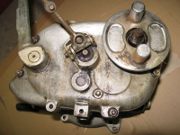 Getriebe BMW R25, R 25, mit Kickstarter und Schalthebel