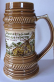 Bierkrug, Krug, DDR, Forsthaus Langenberg Bansin