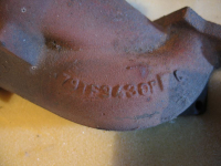 Preview: Auspuffkrümmer, Krümmer Ford V6, Taunus, Capri, Granada, 79TF9430FC, #1